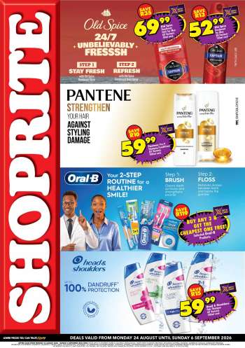 Shoprite catalogue  - 24/08/2026 - 06/09/2026.