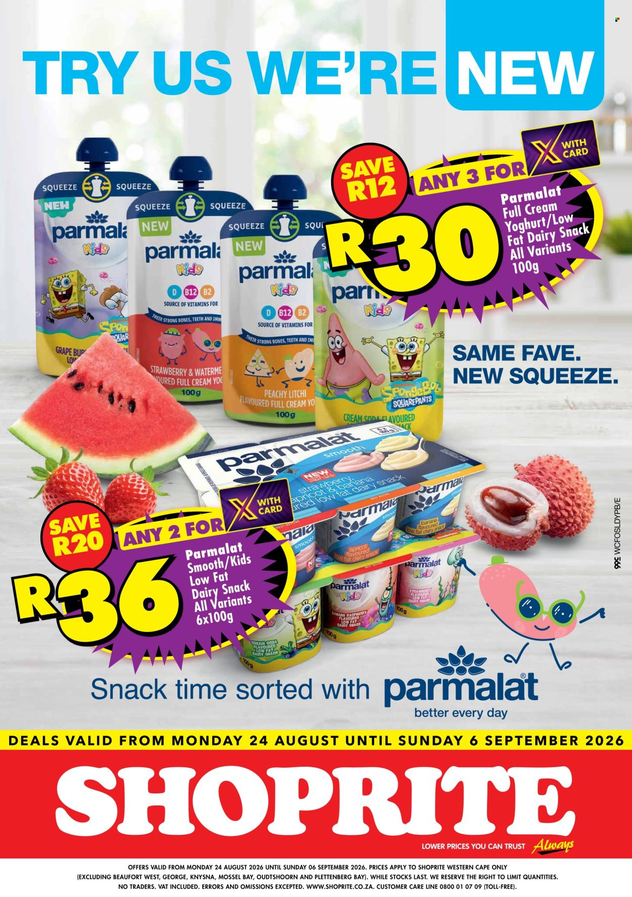 Shoprite specials - 24/08/2026 - 06/09/2026. Page 1