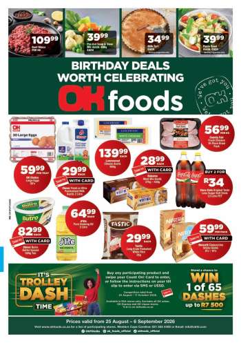OK Foods catalogue  - 25/08/2026 - 06/09/2026.