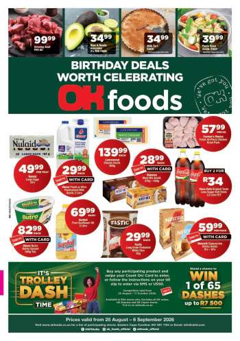 OK Foods catalogue  - 25/08/2026 - 06/09/2026.