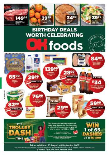 OK Foods catalogue  - 25/08/2026 - 06/09/2026.