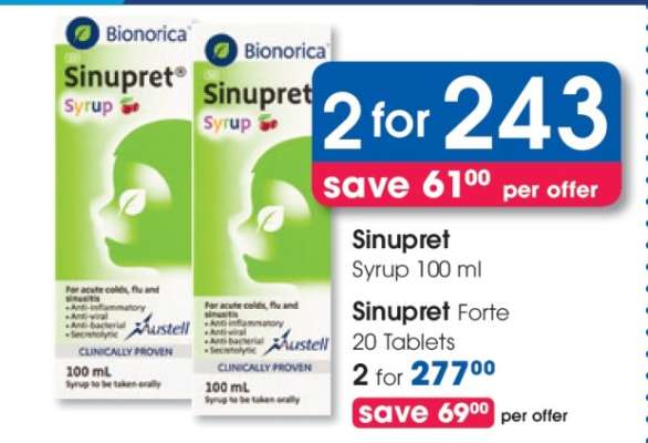 Sinupret Syrup 100 ml