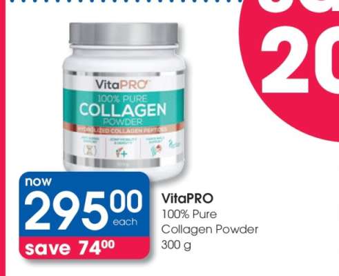VitaPRO 100% Pure Collagen Powder 300 g