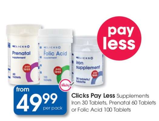 Clicks Pay Less Supplements