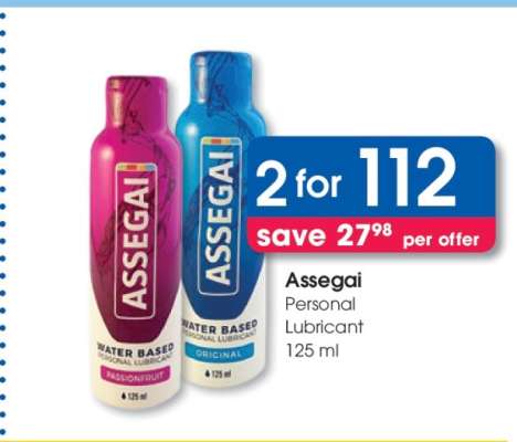 Assegai Personal Lubricant 125 ml