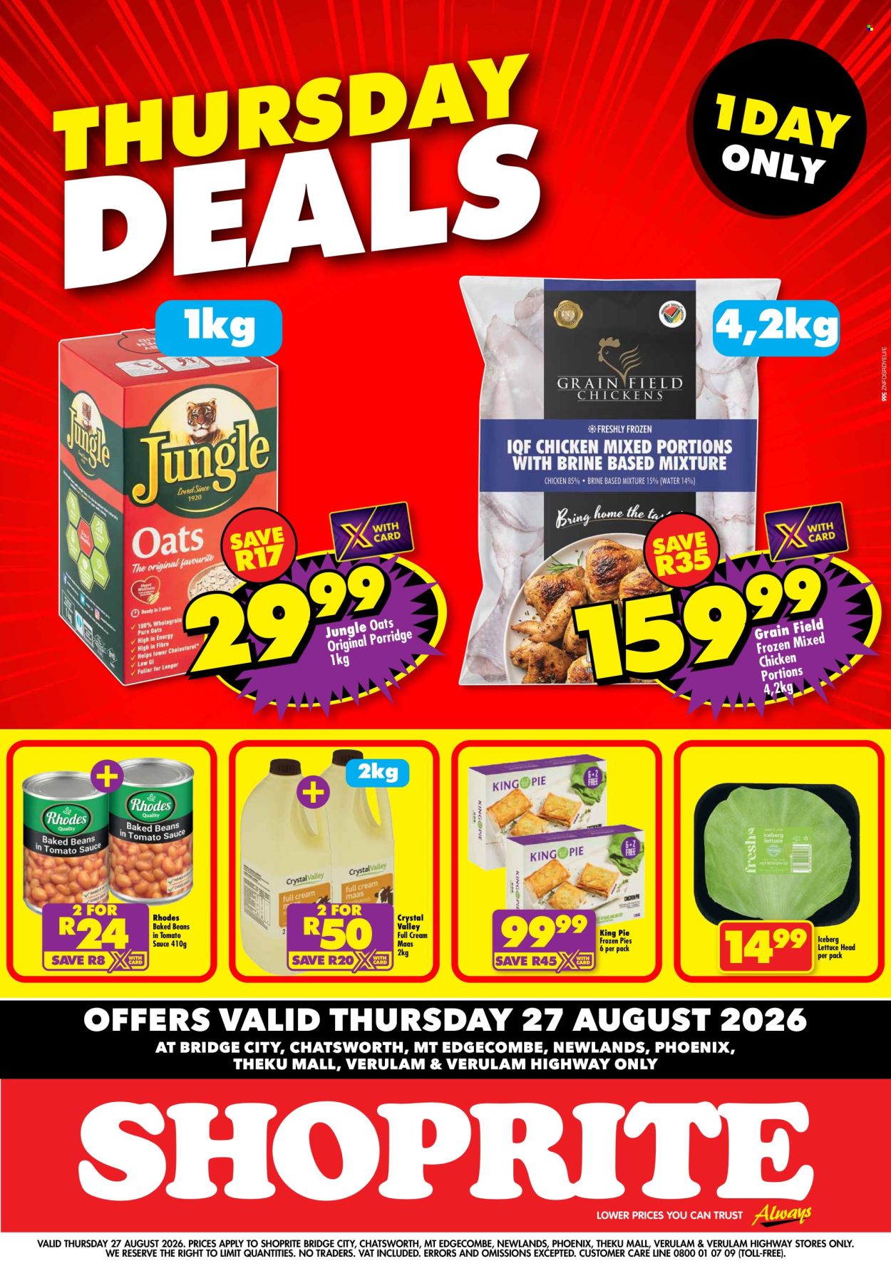Shoprite specials - 27/08/2026 - 27/08/2026. Page 1
