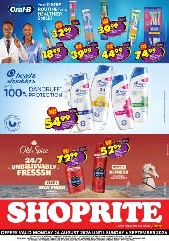 Shoprite catalogue  - 24/08/2026 - 06/09/2026.