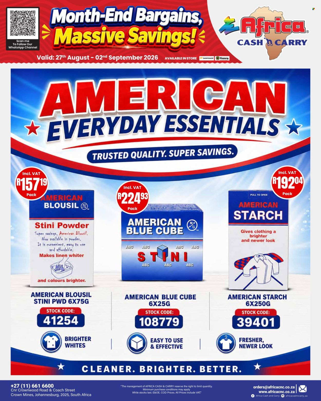 Africa Cash & Carry specials - 27/08/2026 - 02/09/2026. Page 16