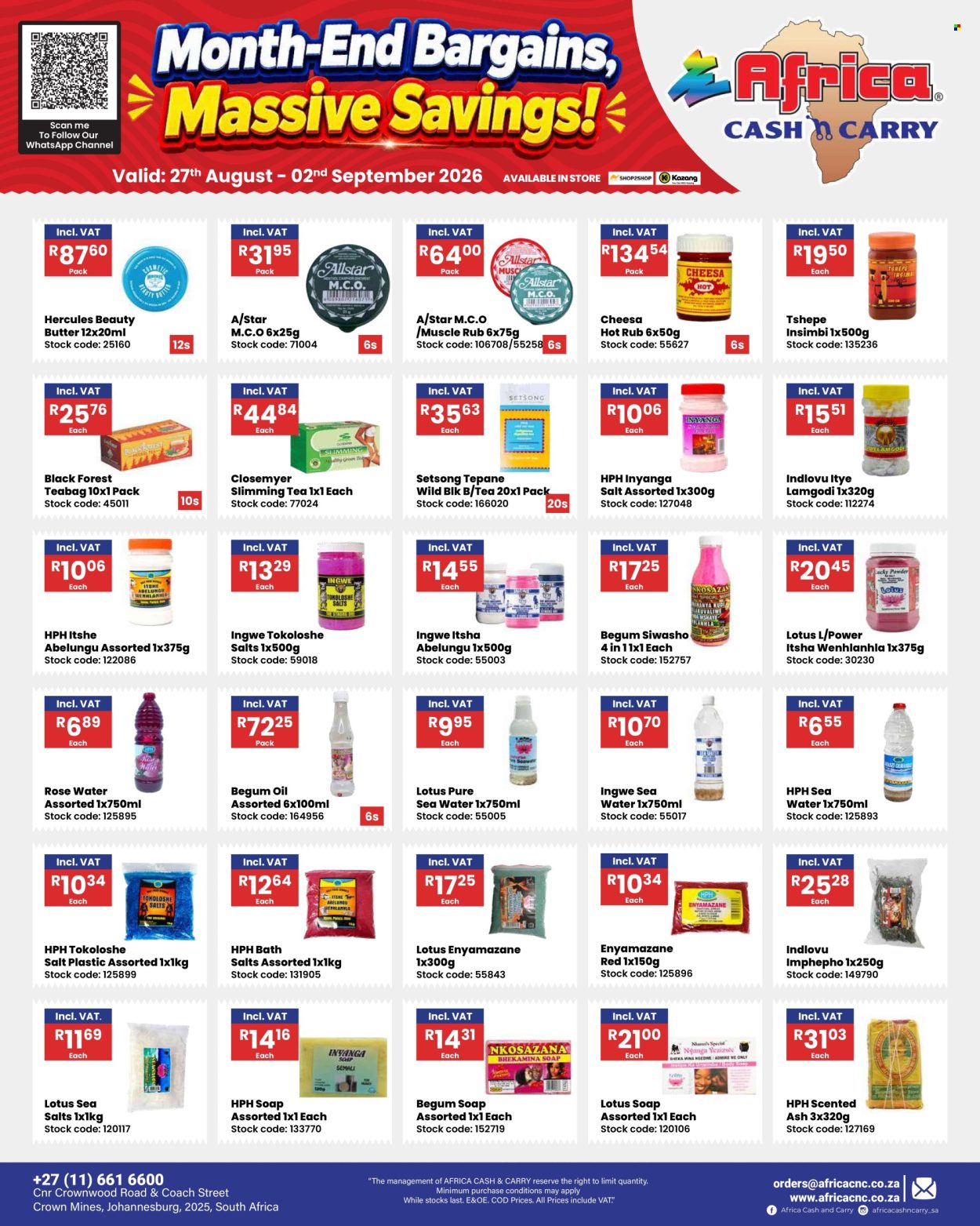 Africa Cash & Carry specials - 27/08/2026 - 02/09/2026. Page 22