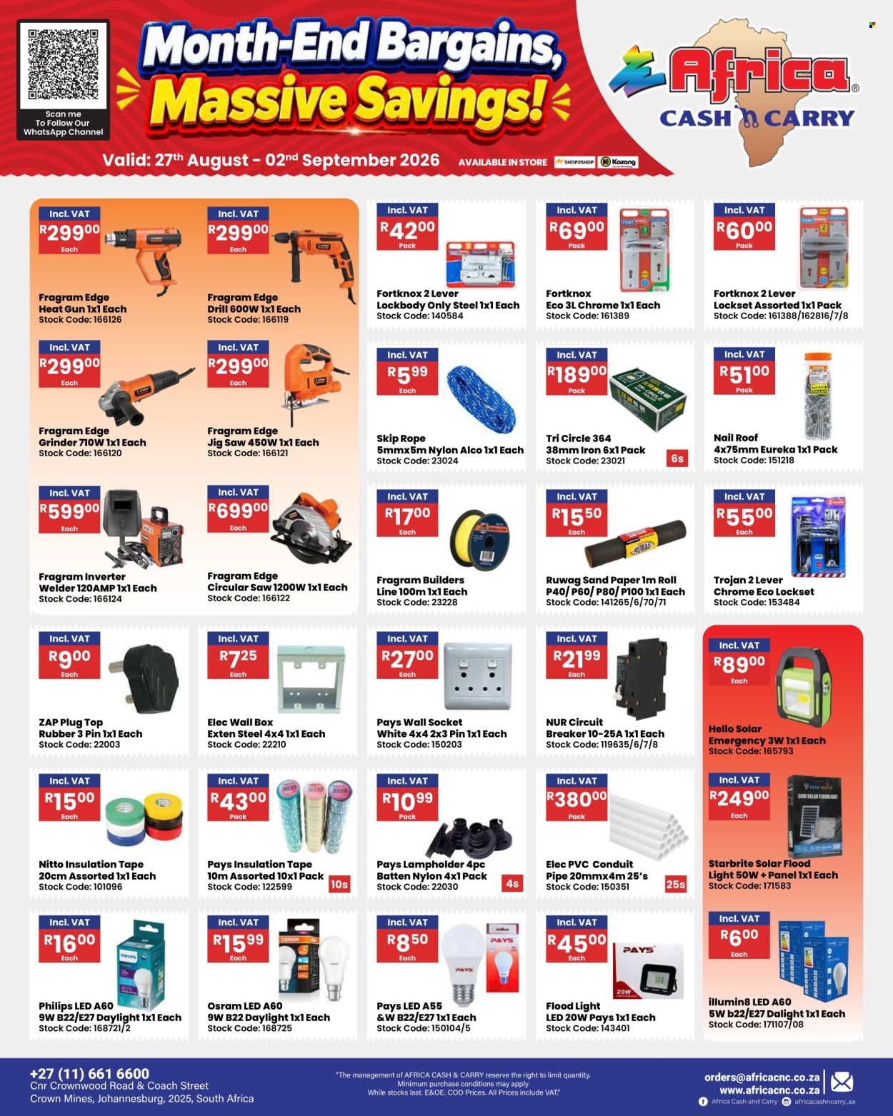 Africa Cash & Carry specials - 27/08/2026 - 02/09/2026. Page 39