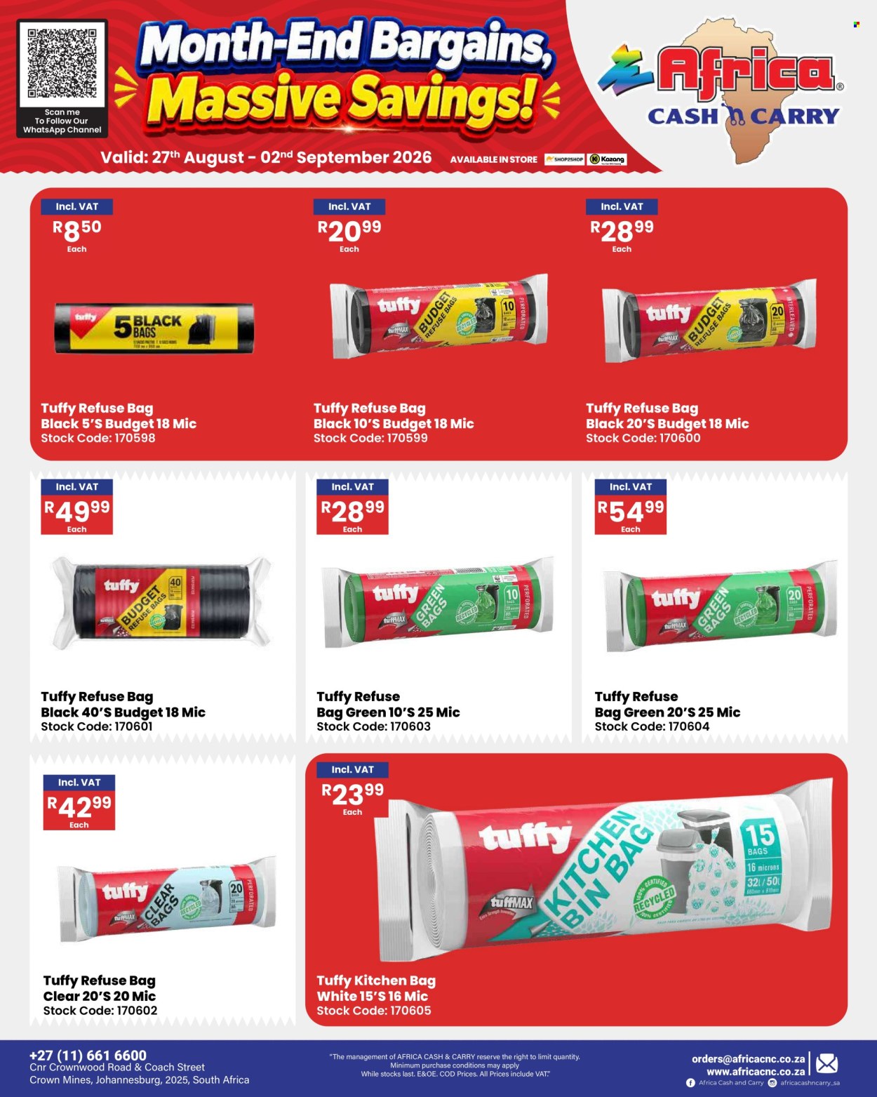 Africa Cash & Carry specials - 27/08/2026 - 02/09/2026. Page 51