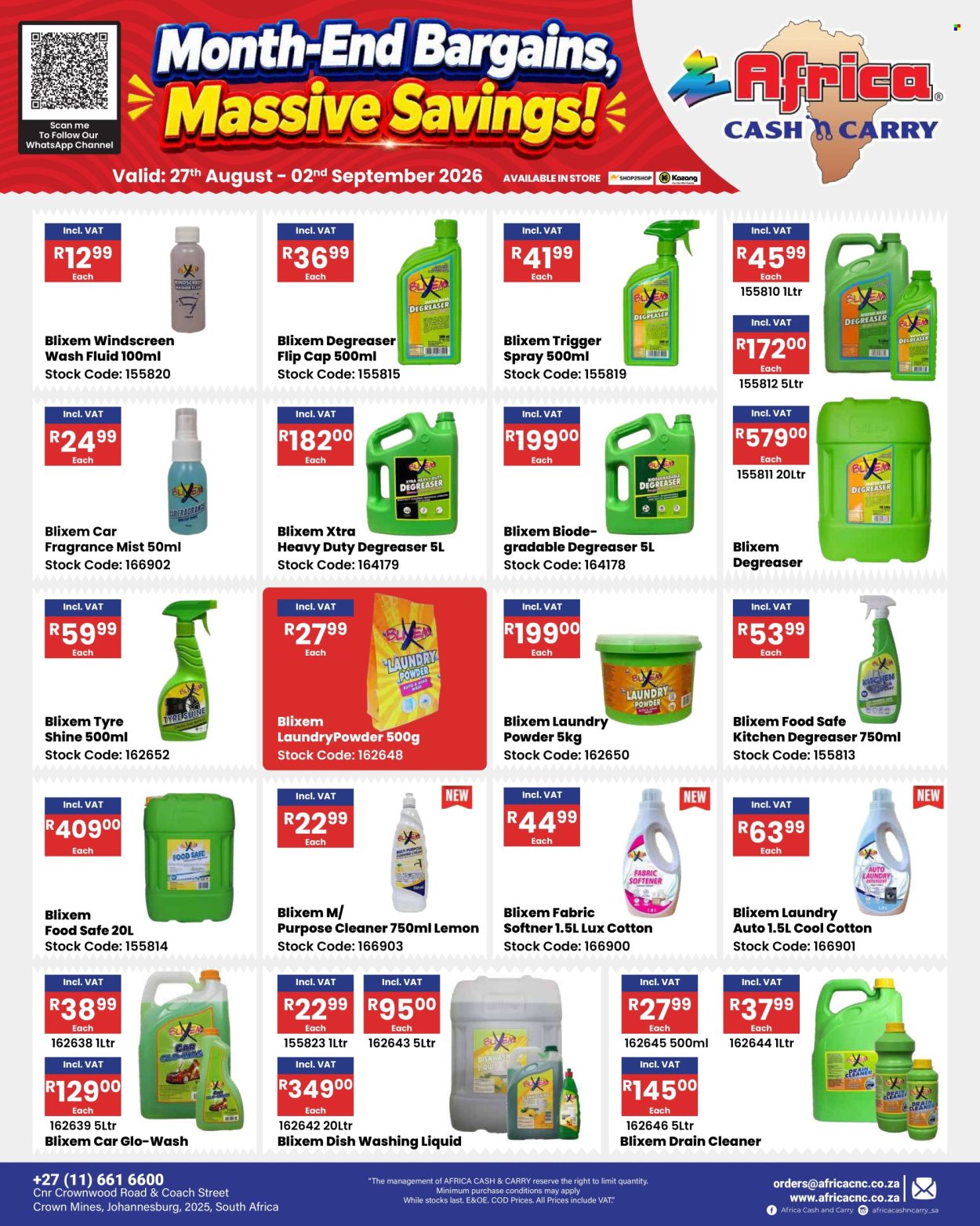 Africa Cash & Carry specials - 27/08/2026 - 02/09/2026. Page 55