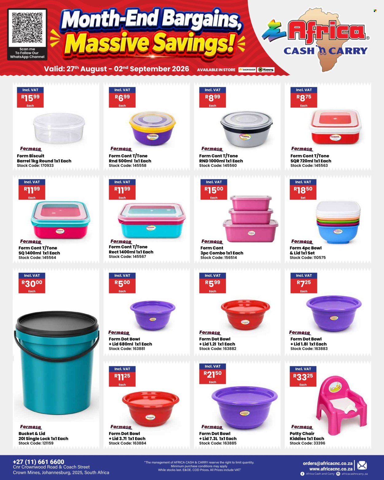 Africa Cash & Carry specials - 27/08/2026 - 02/09/2026. Page 58