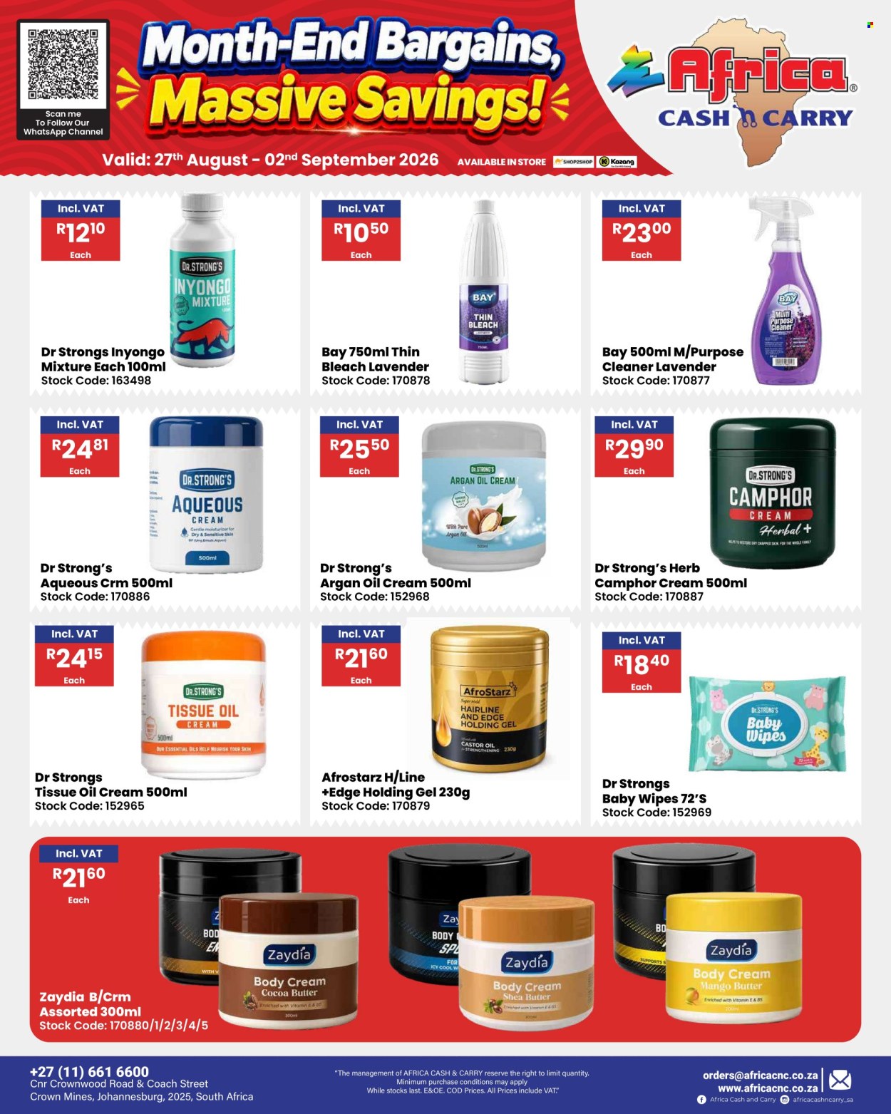 Africa Cash & Carry specials - 27/08/2026 - 02/09/2026. Page 76