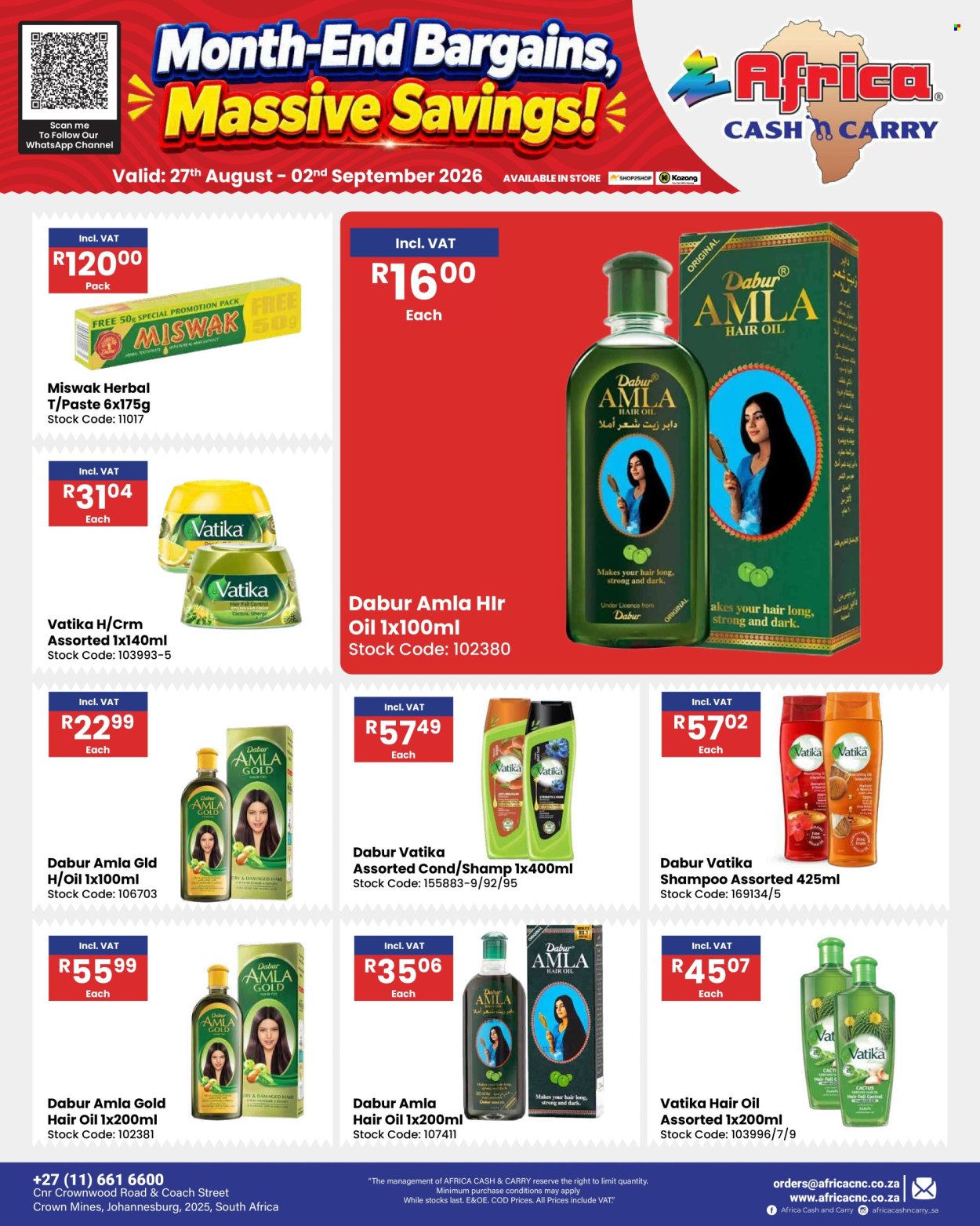 Africa Cash & Carry specials - 27/08/2026 - 02/09/2026. Page 78