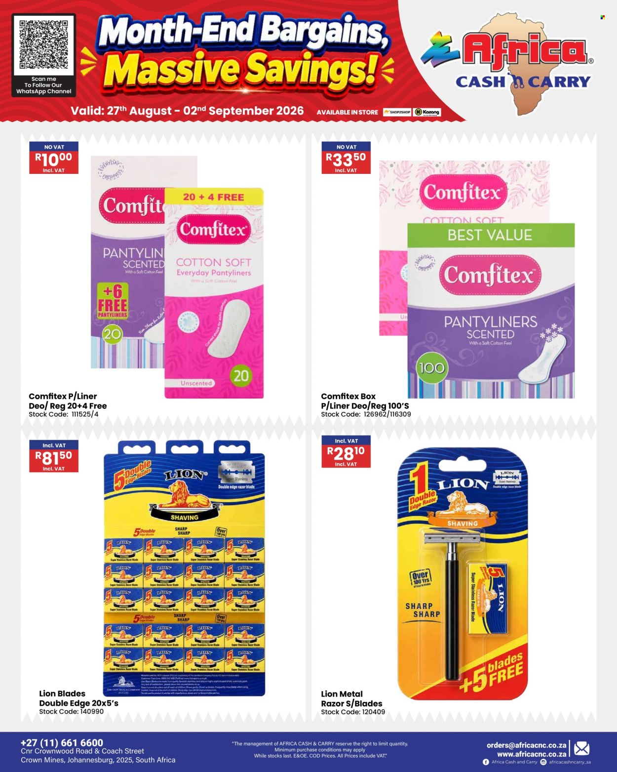 Africa Cash & Carry specials - 27/08/2026 - 02/09/2026. Page 79