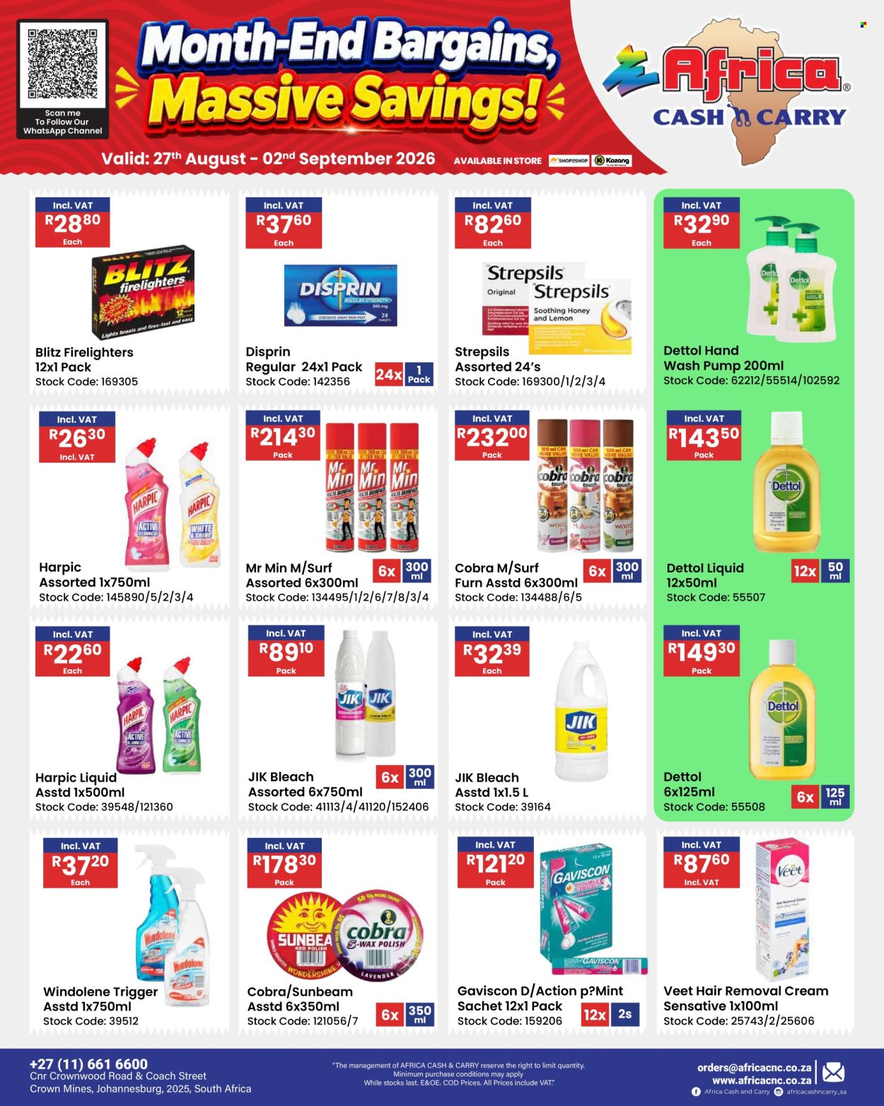 Africa Cash & Carry specials - 27/08/2026 - 02/09/2026. Page 80