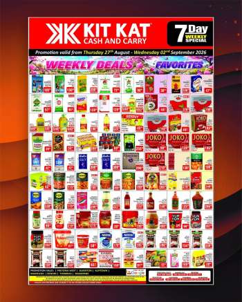 Kit Kat Cash & Carry catalogue  - 27/08/2026 - 02/09/2026.