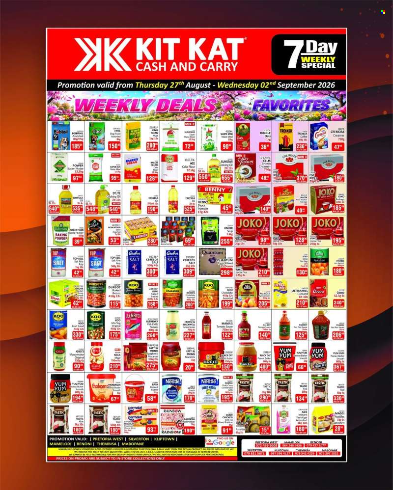 Kit Kat Cash & Carry catalogue  - 27/08/2026 - 02/09/2026.