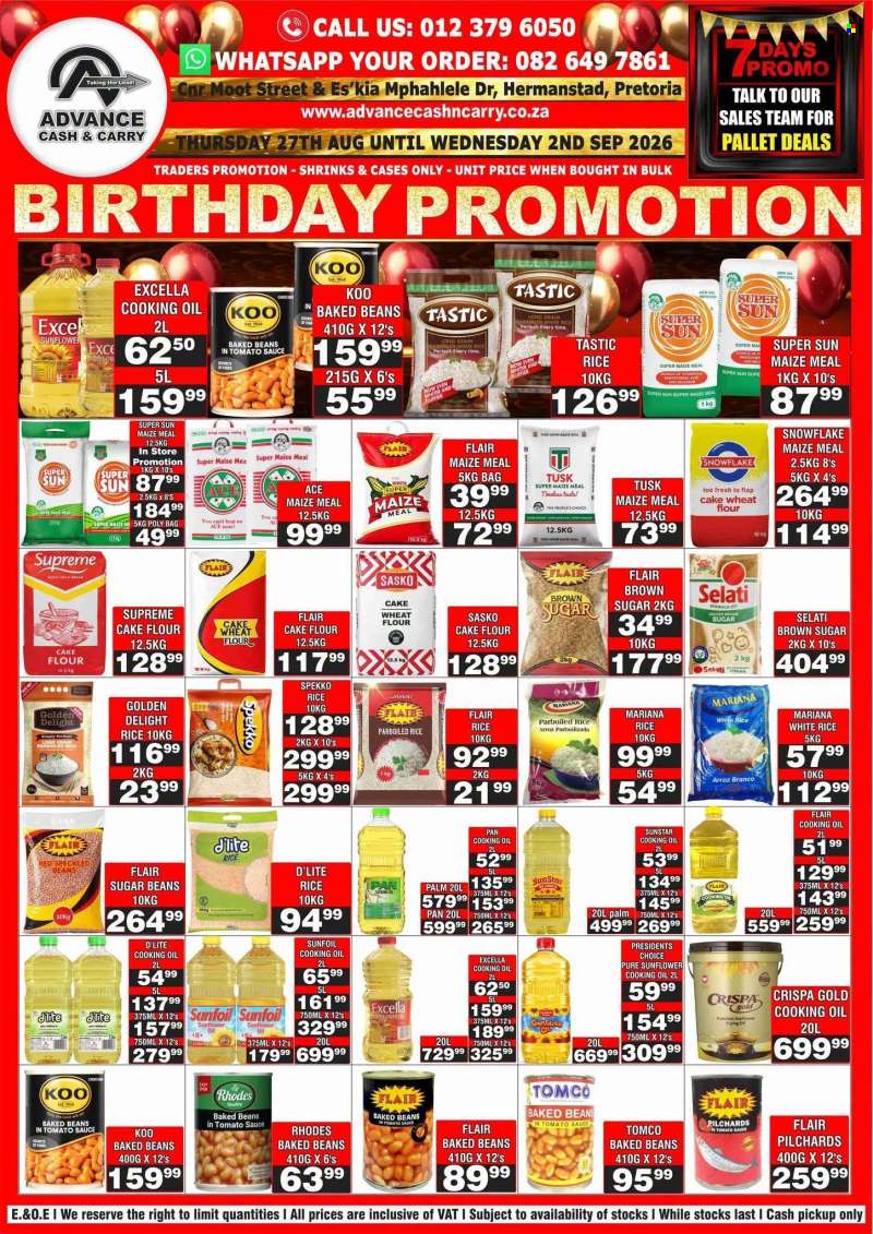 Advance Cash & Carry catalogue  - 27/08/2026 - 02/09/2026.