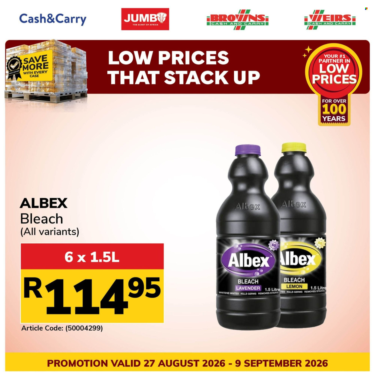 Jumbo Cash & Carry specials - 27/08/2026 - 09/09/2026. Page 18