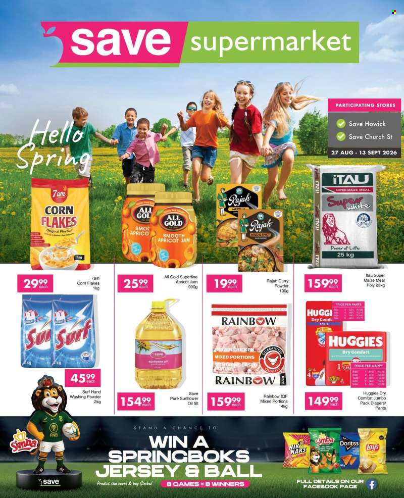Save supermarket catalogue  - 27/08/2026 - 13/09/2026.