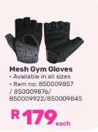 Mesh Gym Gloves
