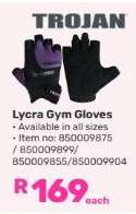 Lycra Gym Gloves