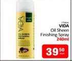VIDA Oil Sheen Finishing Spray