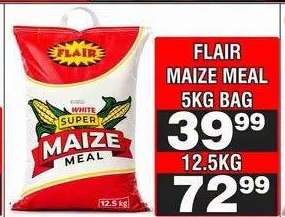 FLAIR MAIZE MEAL 12.5KG BAG