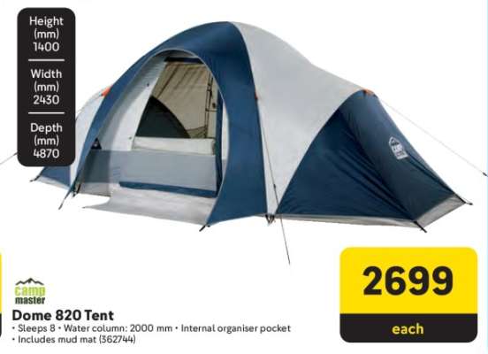 Dome 820 Tent