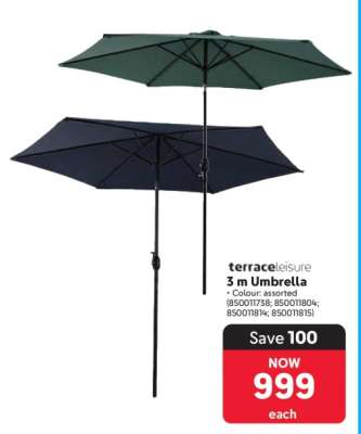 terraceleisure 3 m Umbrella