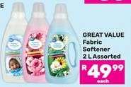 Great Value Fabric Softener