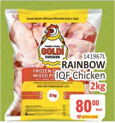 RAINBOW IQF Chicken
