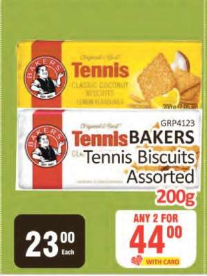 BAKERS Tennis Biscuits Assorted