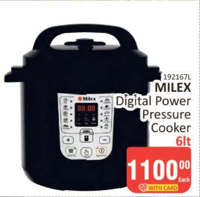MILEX Digital Power Pressure Cooker