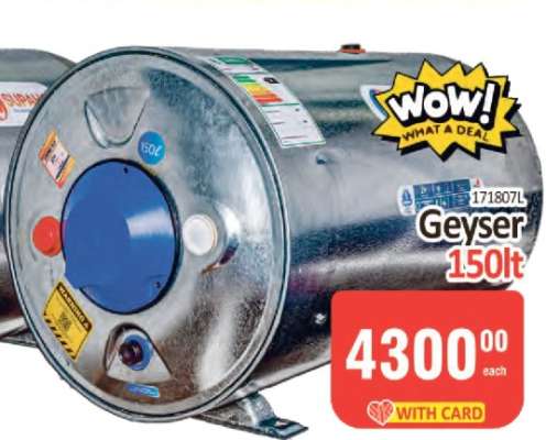 Geyser 150lt