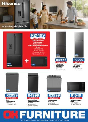 OK Furniture catalogue  - 24/08/2026 - 06/09/2026.