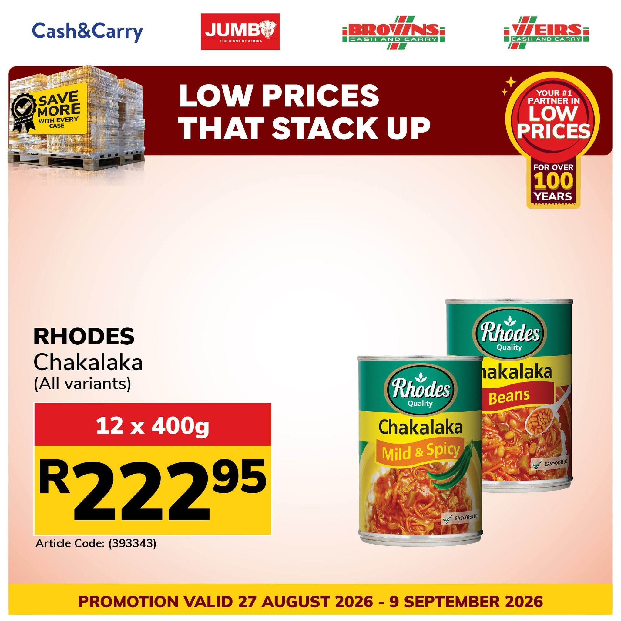 Jumbo Cash & Carry specials - 27/08/2026 - 09/09/2026. Page 9
