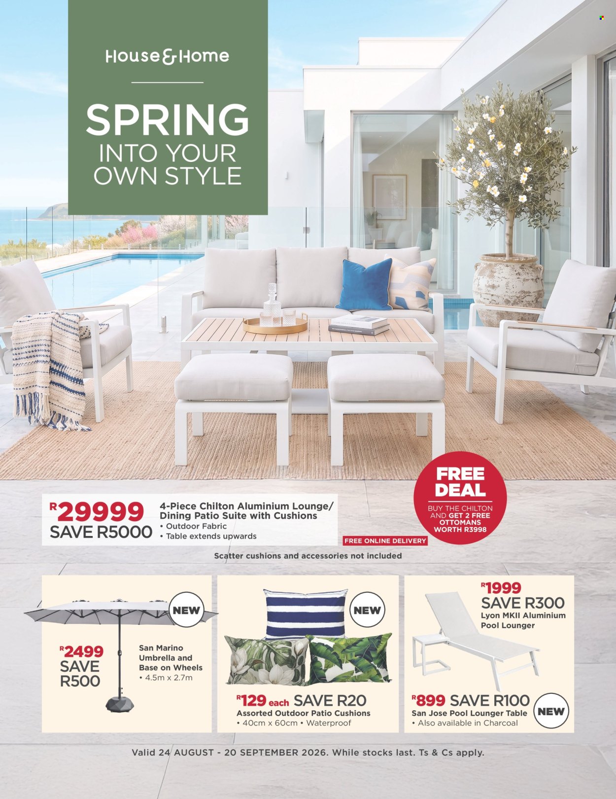 House & Home specials - 24/08/2026 - 20/09/2026. Page 1