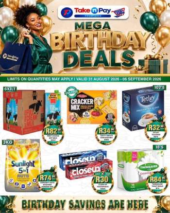 Take n Pay catalogue  - 31/08/2026 - 06/09/2026.