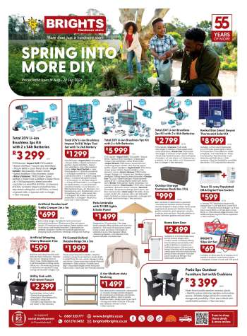 Brights Hardware catalogue  - 14/08/2026 - 26/09/2026.