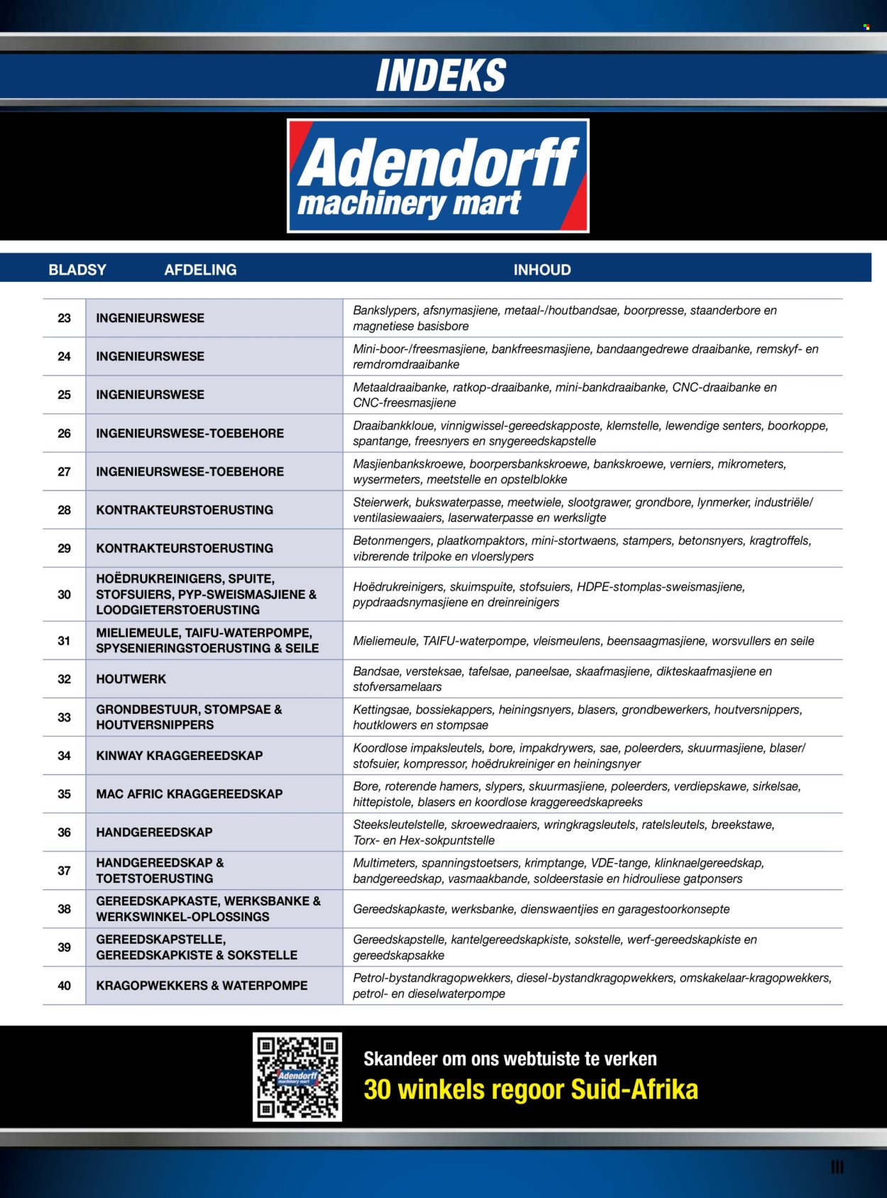 Adendorff Machinery Mart specials - 01/09/2026 - 30/09/2026. Page 3