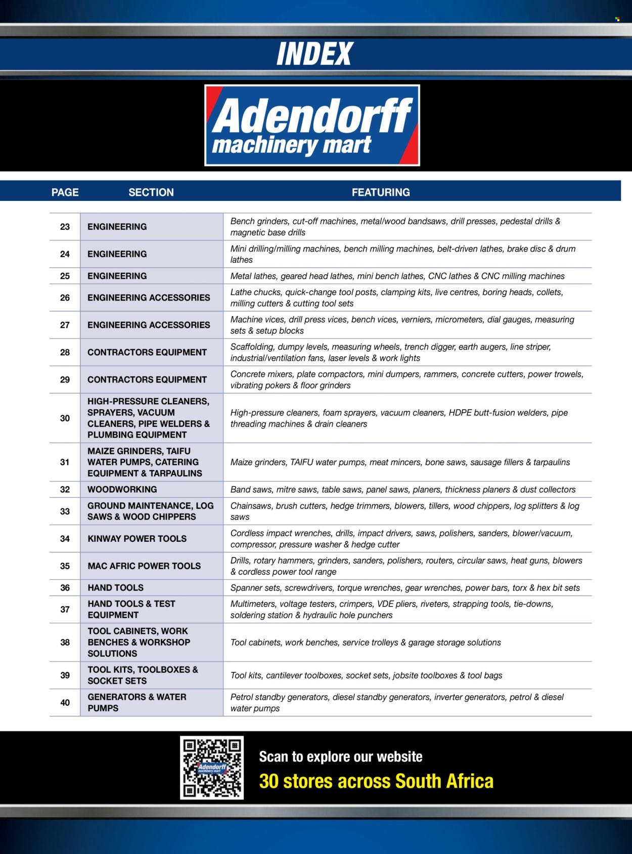 Adendorff Machinery Mart specials - 01/09/2026 - 30/09/2026. Page 3