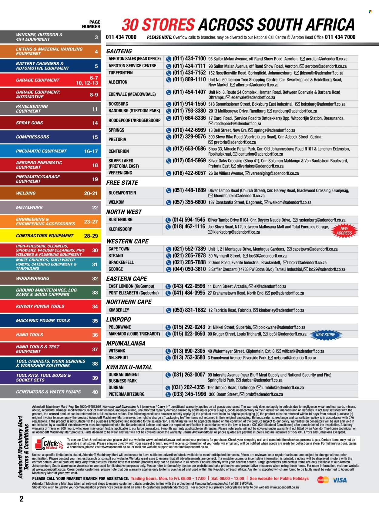 Adendorff Machinery Mart specials - 01/09/2026 - 30/09/2026. Page 4