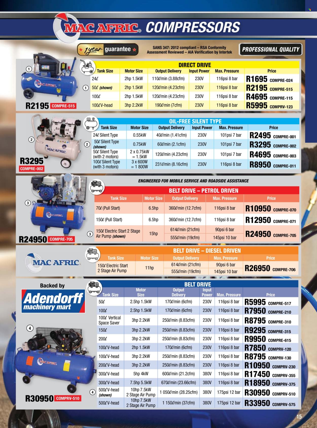 Adendorff Machinery Mart specials - 01/09/2026 - 30/09/2026. Page 17