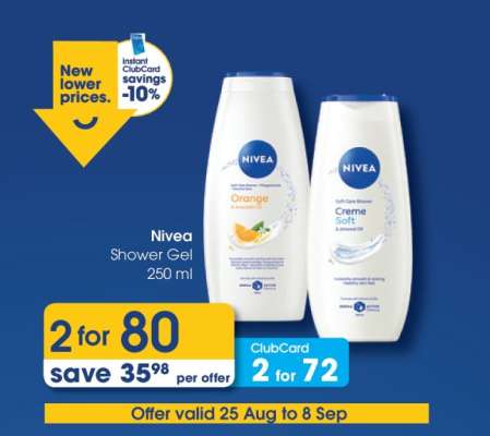 Nivea Shower Gel 250 ml
