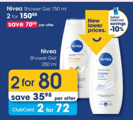 Nivea Shower Gel 250 ml