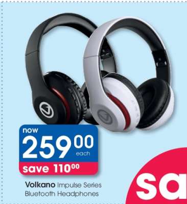 Volkano Impulse Series Bluetooth Headphones