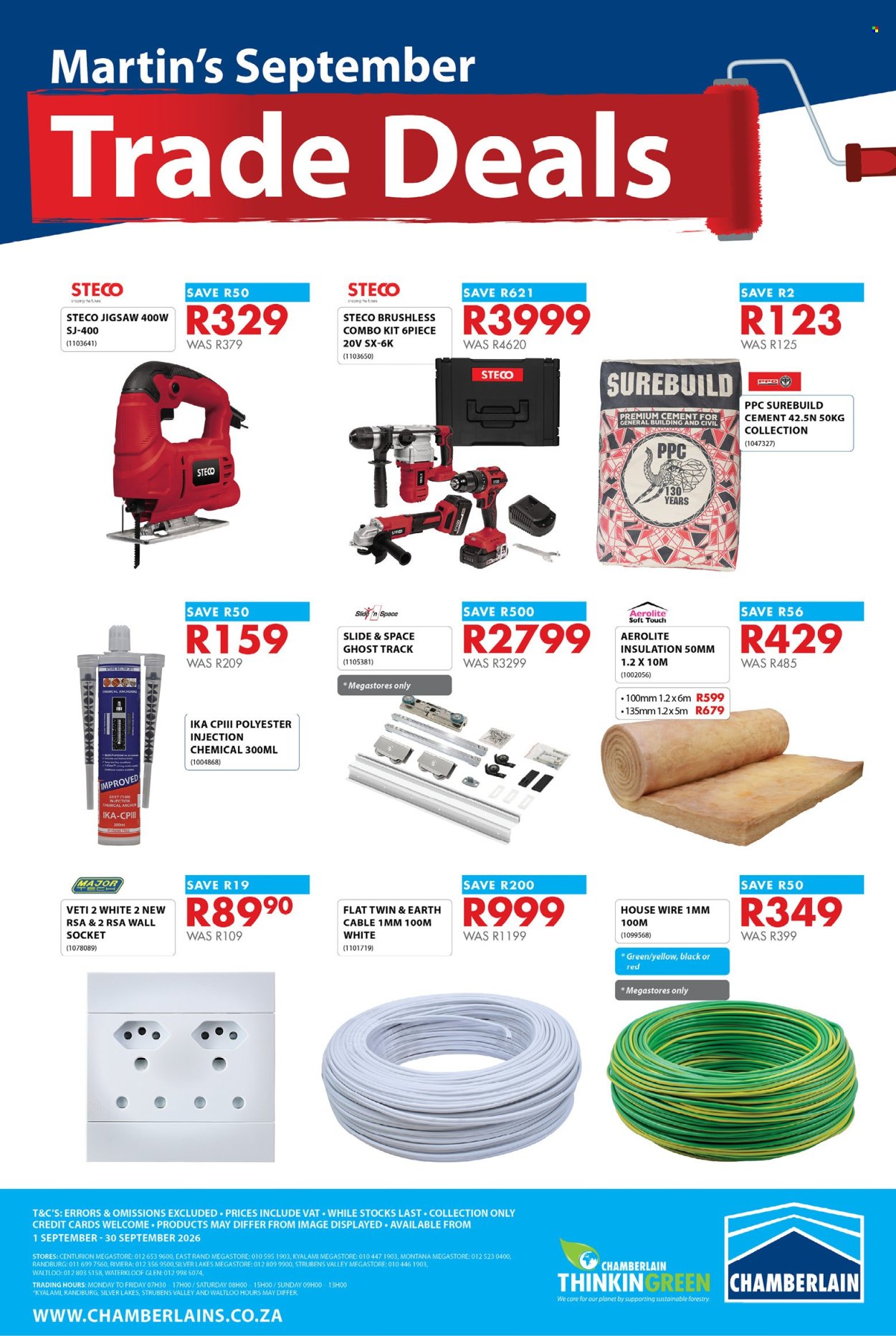Chamberlain specials - 01/09/2026 - 30/09/2026. Page 2